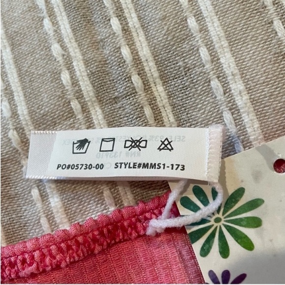 Show Me Your Mumu Del Rey Bikini Bottoms in Pink Tie Dye Scrunch XXL NWT - Picture 7 of 9